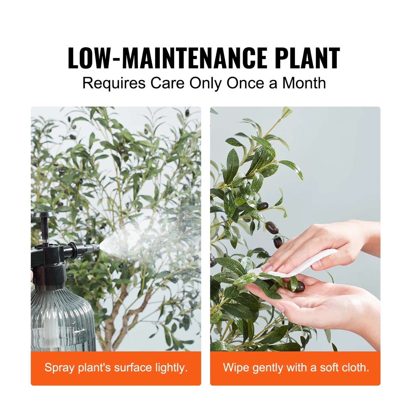 SucceBuy Artificial Olive Tree Faux Plant For Home Decor