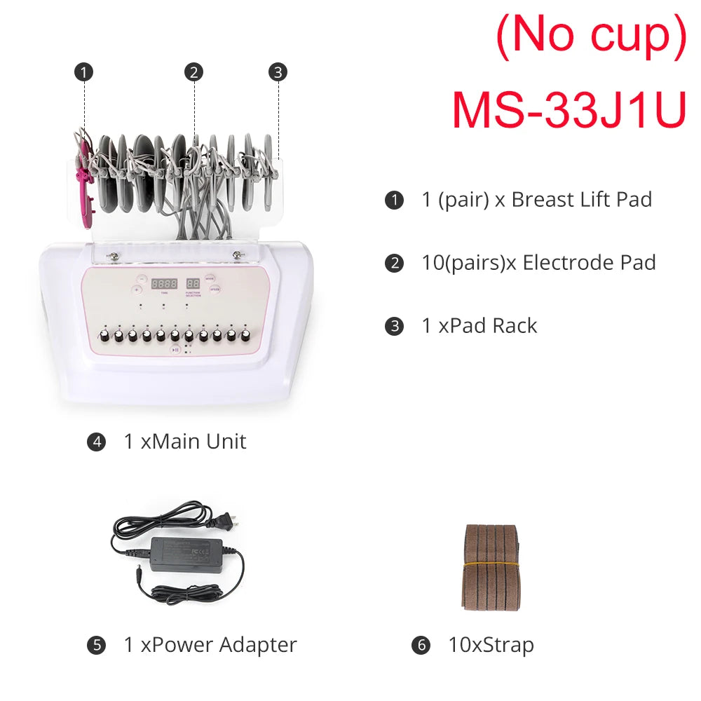 Mychway EMS Muscle Stimulator Trainer For Hips, Arms, Abdomen Massage