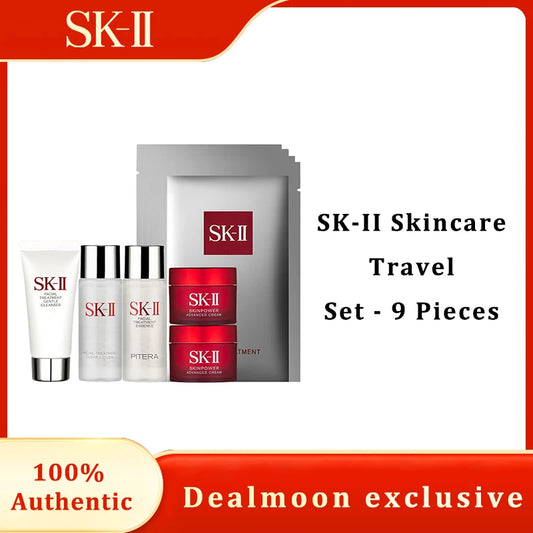 SK-II Travel Exclusive 9 Piece Set Cleanser And Treatment Essentials