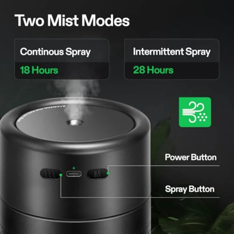 AeroStream U075 Humidifier Cool Mist Mini With Auto Shut Off