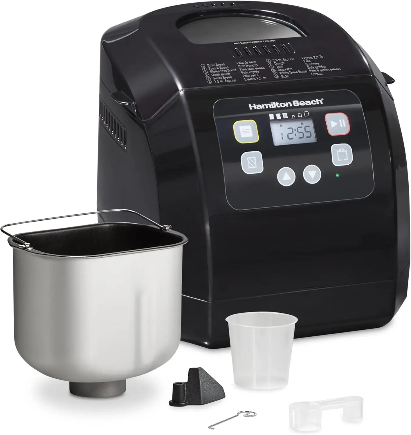 XMSJ Automatic Bread Maker Machine Digital Programmable 12 Settings