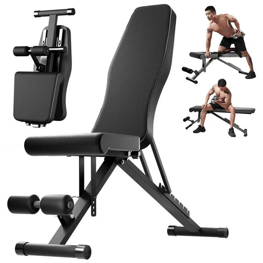 Multifunction Weight Bench For Full Body Workout Adjustable Foldable 1000Lb
