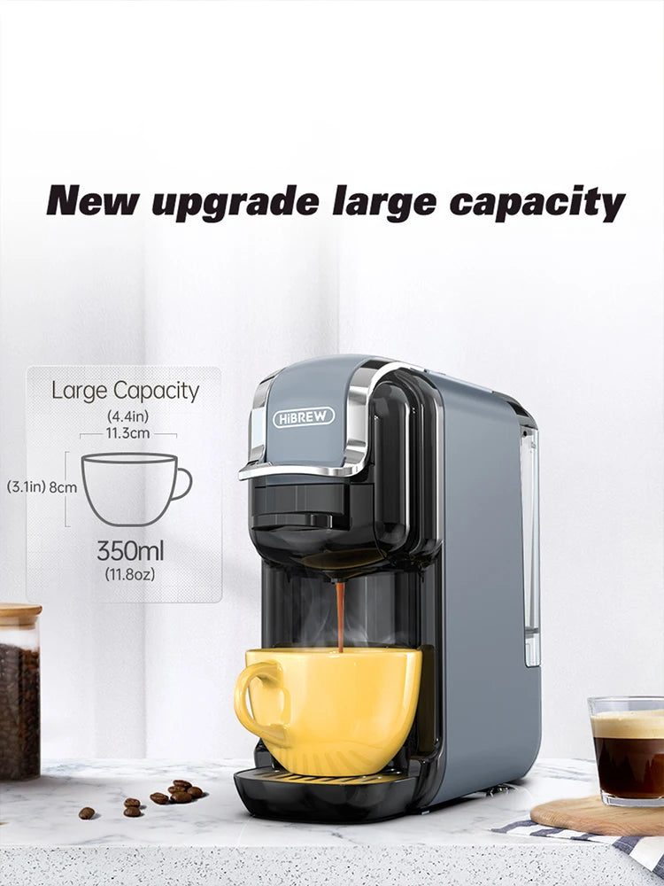 HiBREW 5 In 1 Capsule Coffee Machine For Dolce Gusto