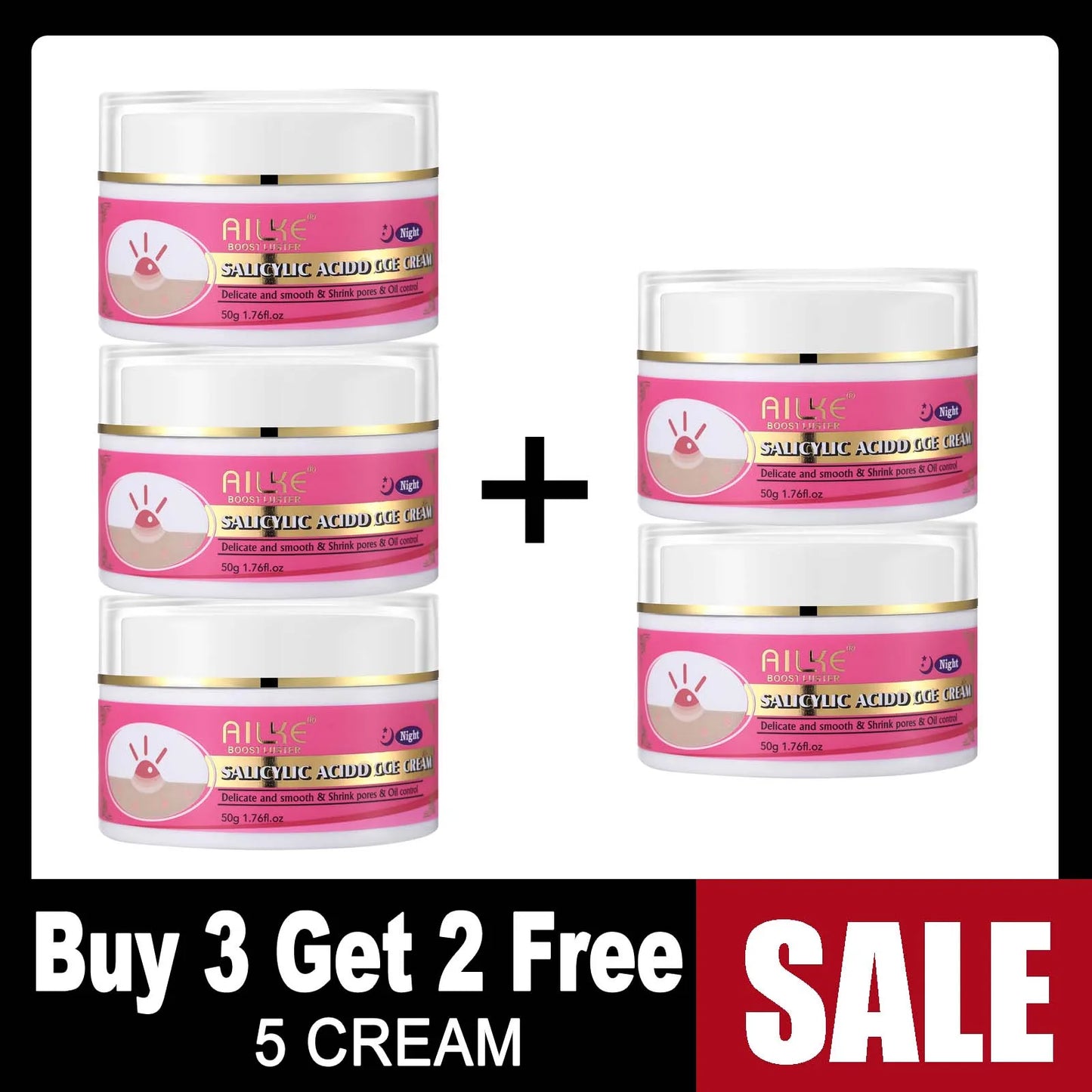 AILKE Brightening Skin Care Set For Clearer Smoother Skin