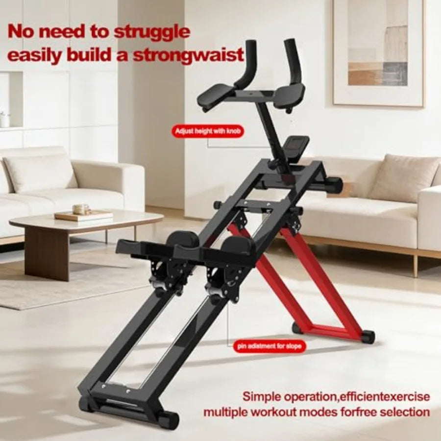 Home Gym Spine Twist 3-In-1 ABS Back Stretcher With LCD