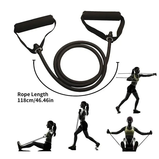 Resistance Bands With Handles For Home Gym Strength Training Equipment