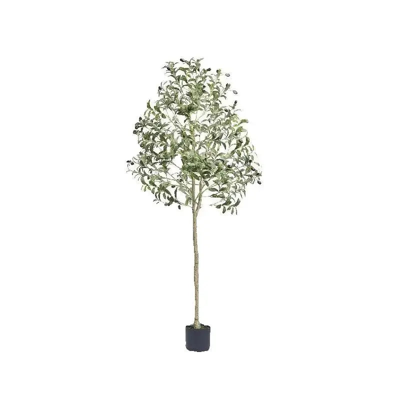SucceBuy Artificial Olive Tree Faux Plant For Home Decor