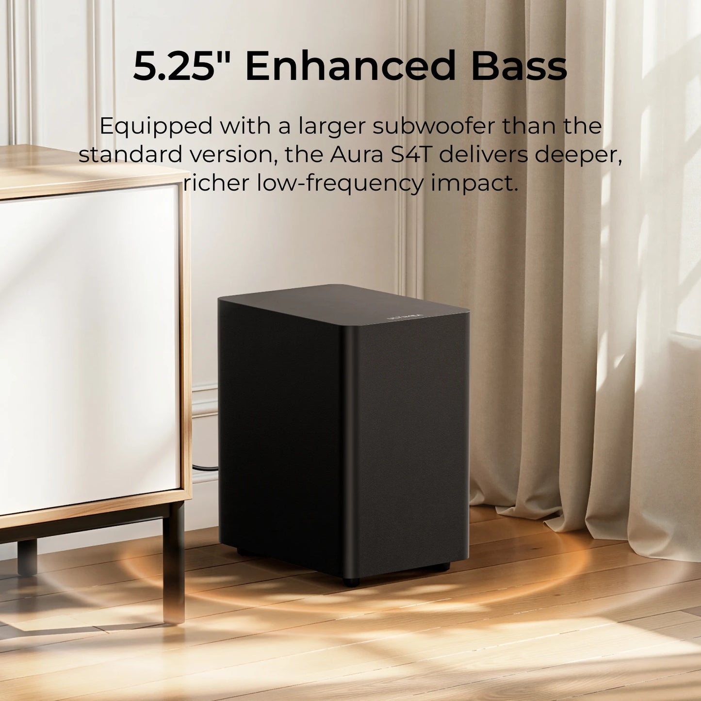 Ultimea 350W 7.1Ch Virtual Surround Soundbar Subwoofer