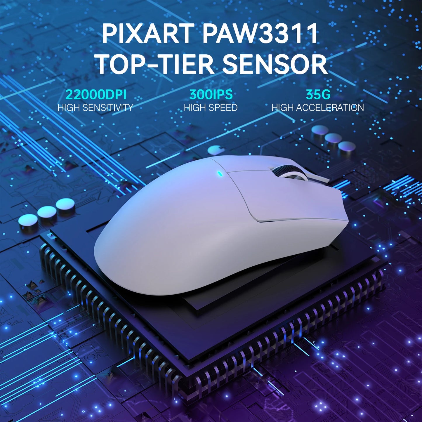 Attack Shark X11 Wireless Gaming Mouse 22K DPI PAW3311