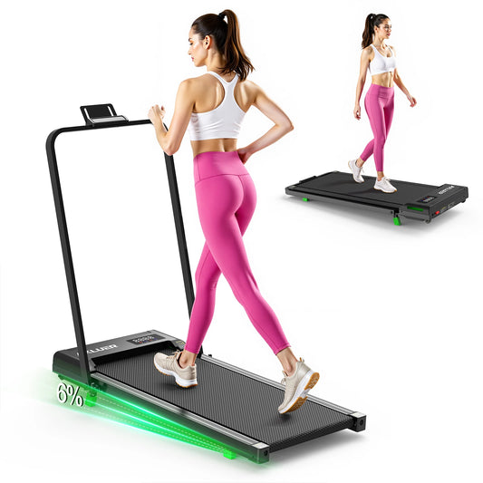 Akluer Walking Pad Treadmill Portable Under Desk 2.5HP Remote Control