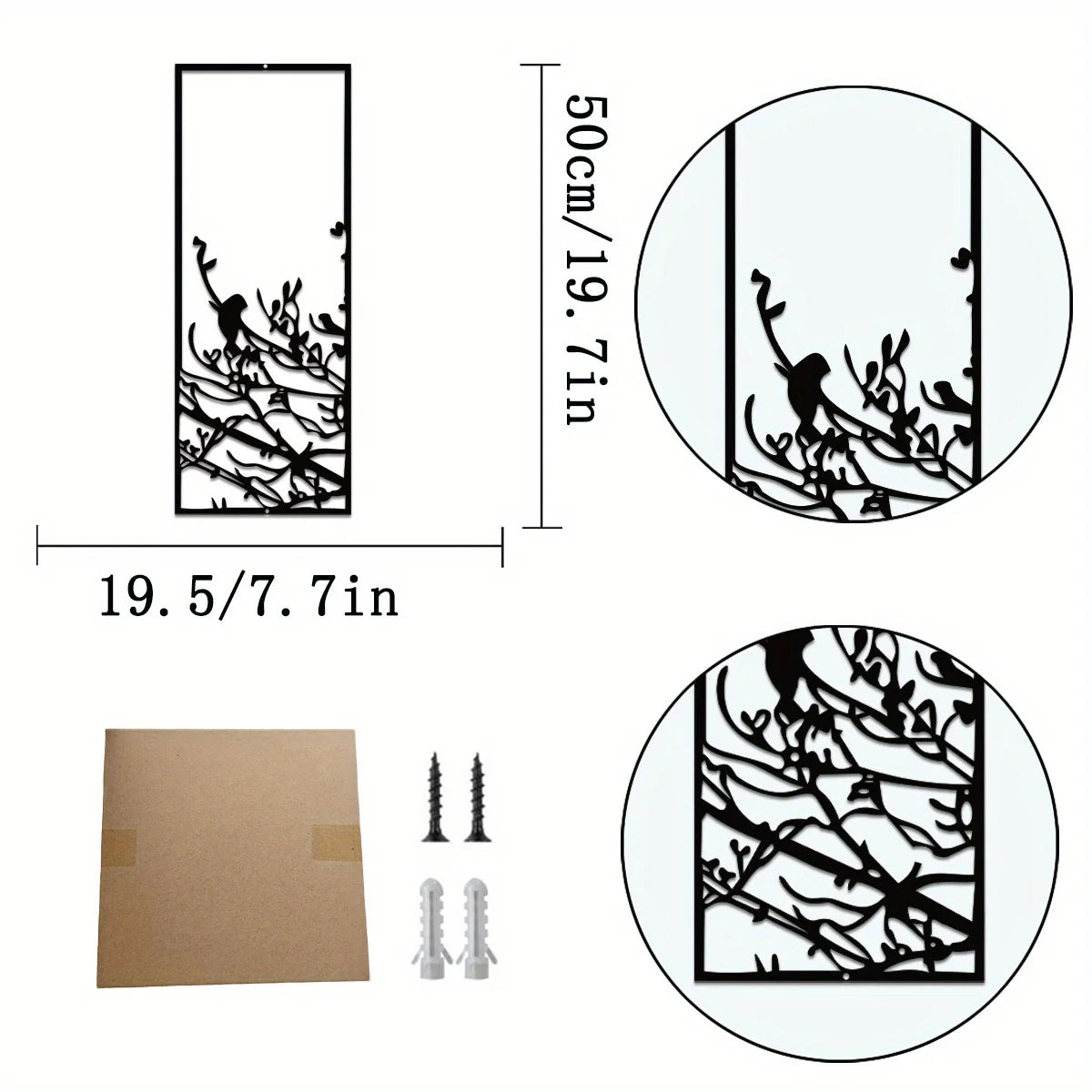 Tree Of Life Wall Decor Metal Sculpture For Modern Homes