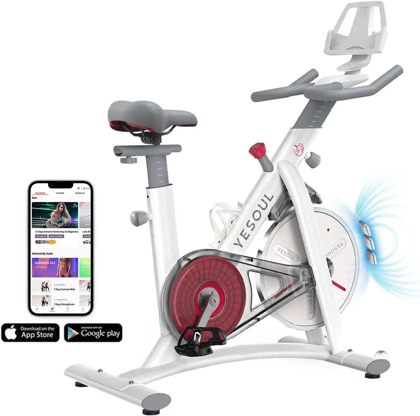 S3 Magnetic Resistance Indoor Exercise Bike For Home Use