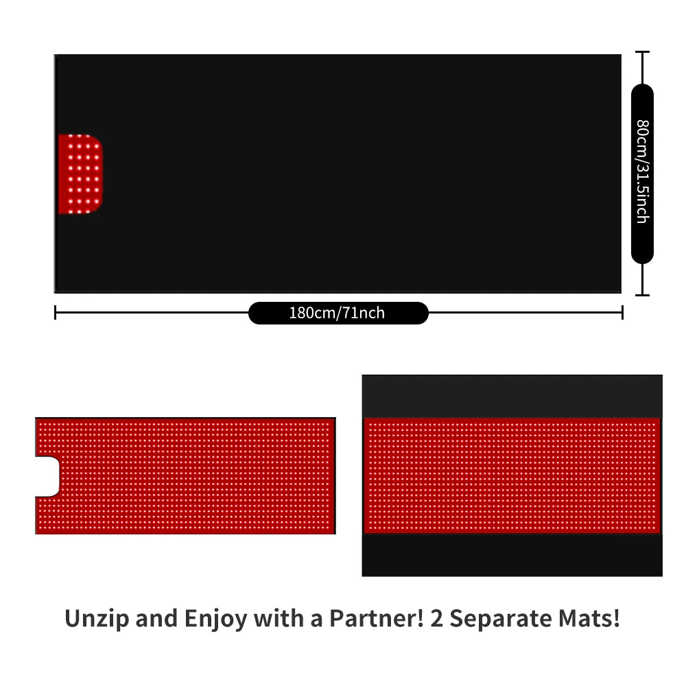 Full Body Infrared Light Therapy Mat For Home Use Wellness