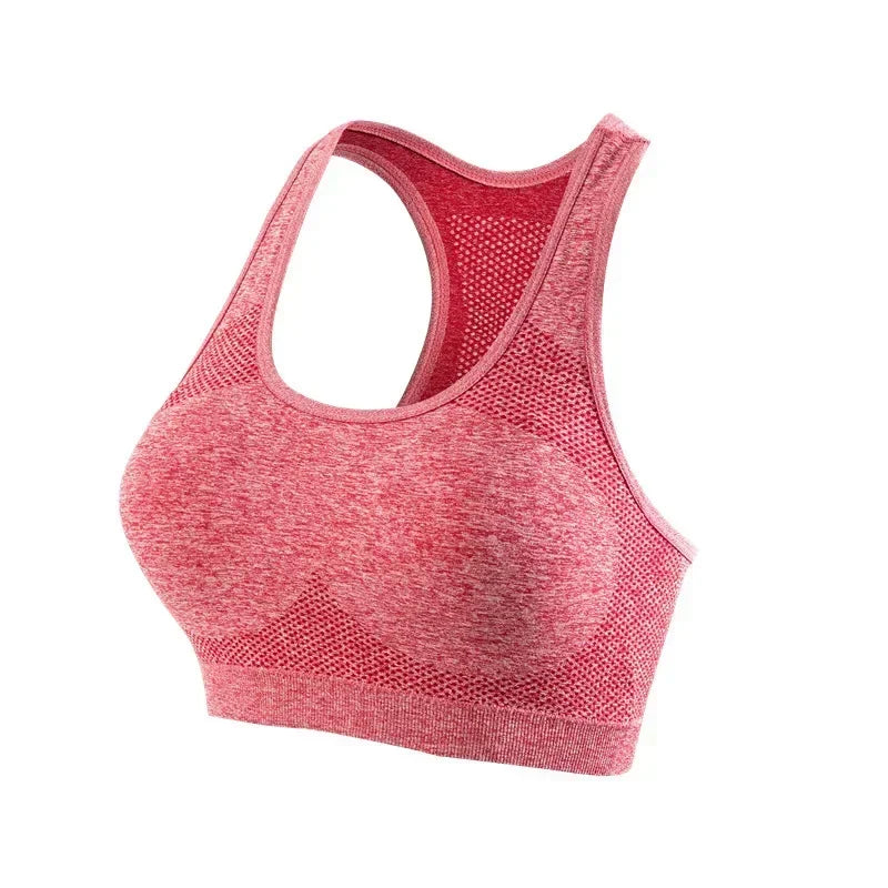 Women Yoga Set With Breathable Quick Dry Seamless Sports Bra And Shorts