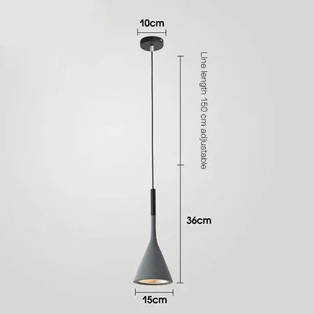 ZODOLAMP Modern LED Pendant Light For Kitchen And Dining
