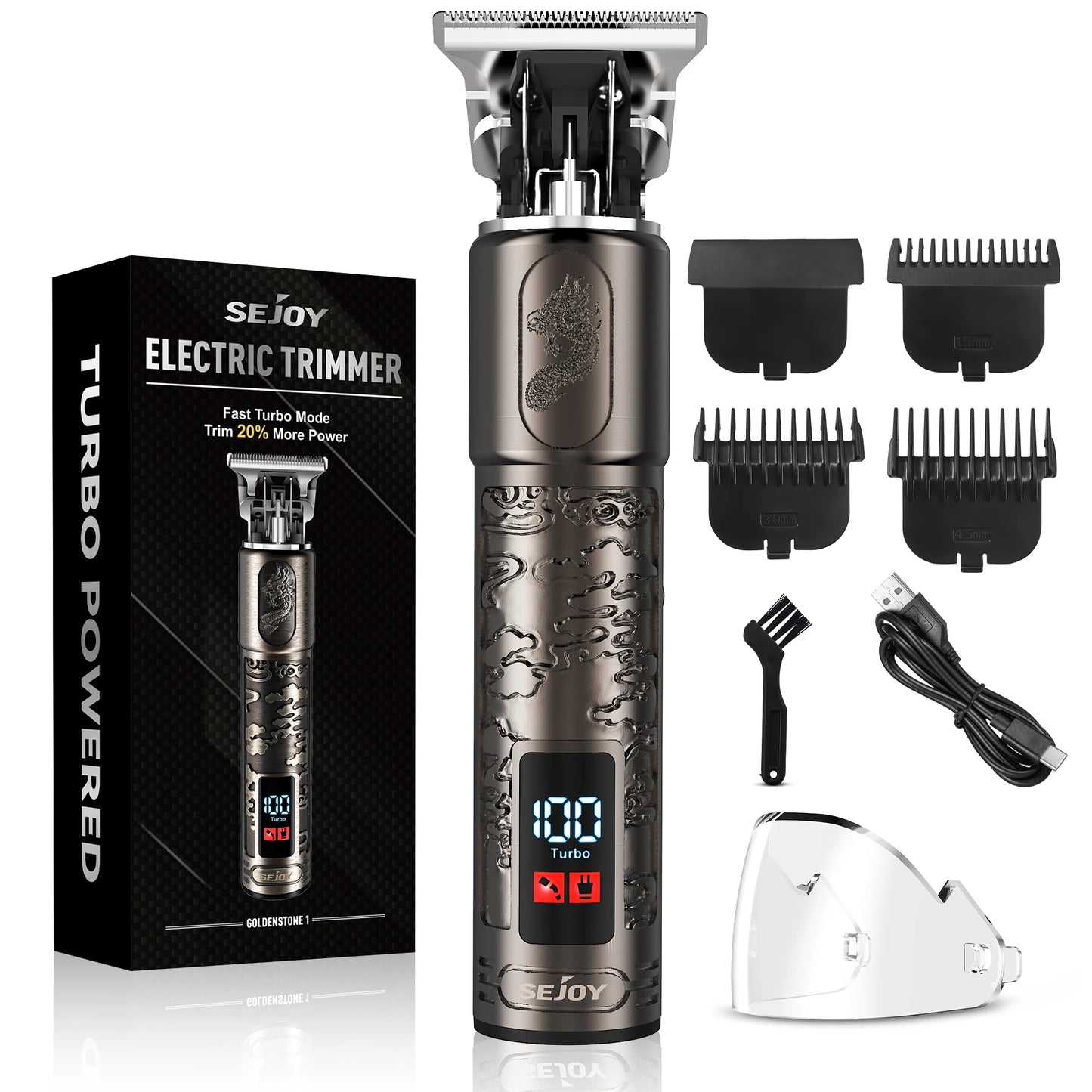 Sejoy Electric Shaver For Men Rechargeable With 3D Floating Head