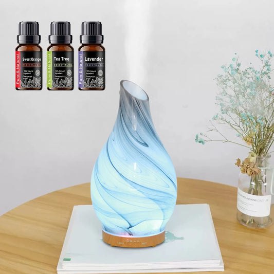 Silent Aroma Diffuser With 7 Color Modes And Timer