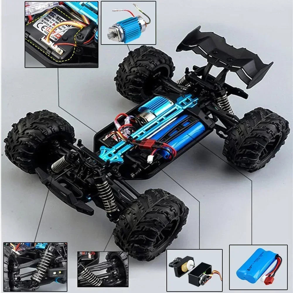 WLtoys 1:16 Scale Off Road Monster Truck RC Car 4WD