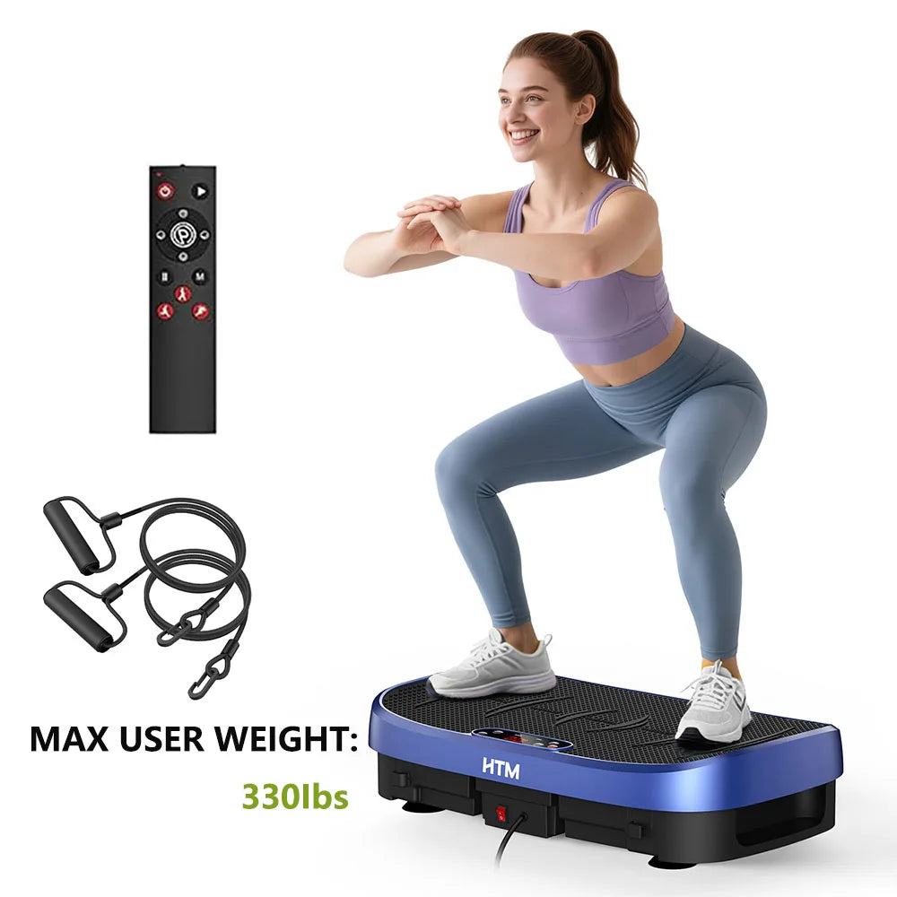 HTM Vibration Plate Fitness Machine For Whole Body Workout