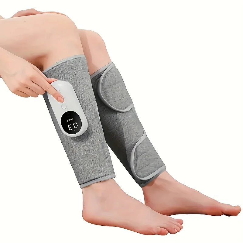 Cordless 3-In-1 Calf Massager Wrap With Kneading Vibration