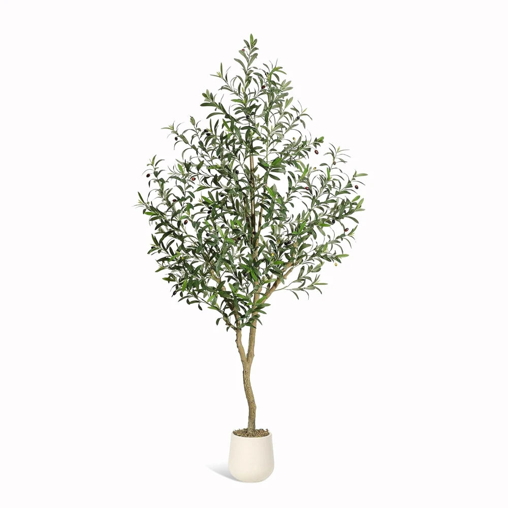 HiMISS Olive Trees Artificial Indoor Potted Plant For Home Decor