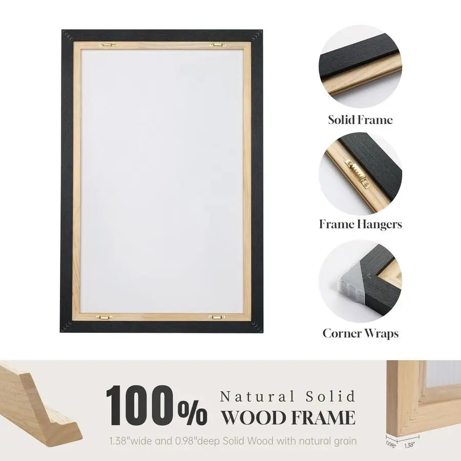 Neutral Abstract Wall Art Set of 3 Modern Canvas Prints