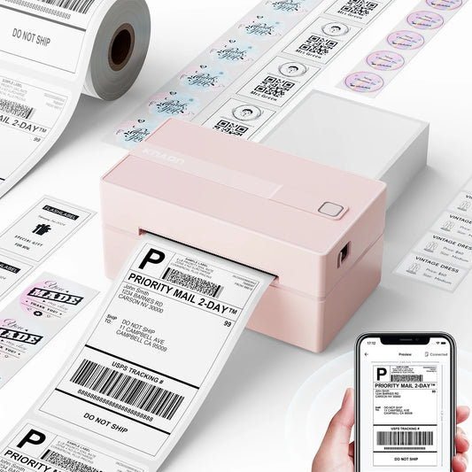 Knaon Thermal Label Printer For Small Business And Home Use