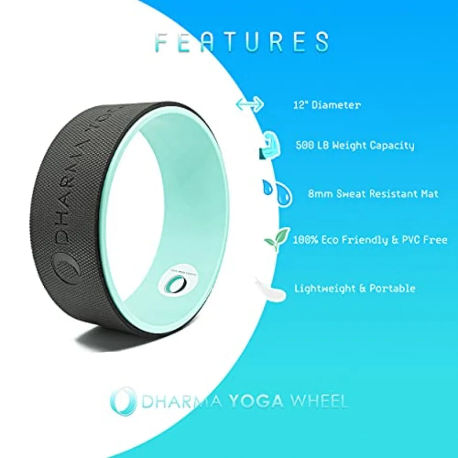 Spine Roller And Back Ring For Deeper Yoga Stretches