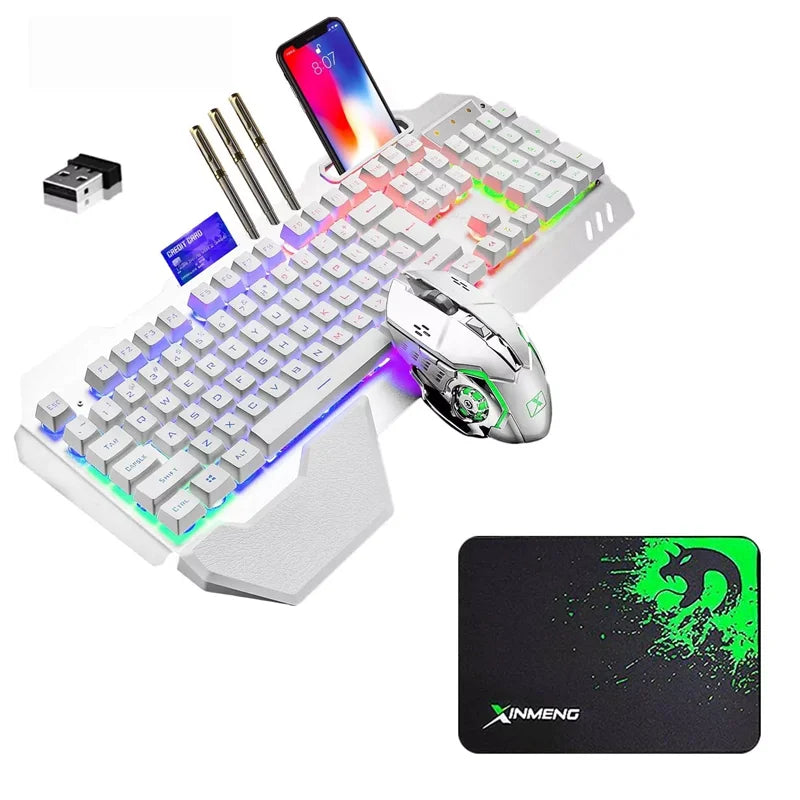 Ziyoulang Wireless Gaming Keyboard And Mouse Set Backlit