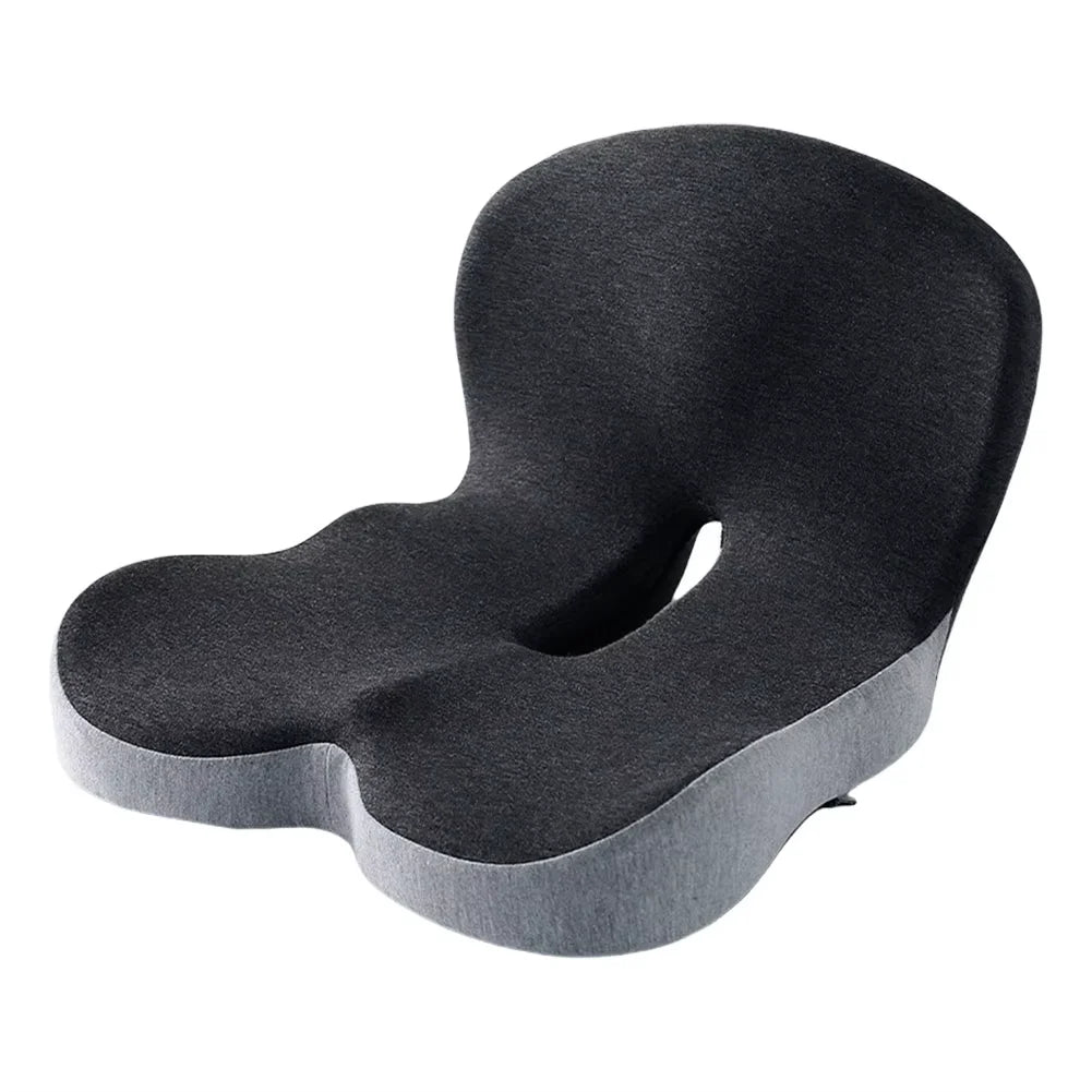 Premium L Shaped Memory Foam Seat Cushion With Lumbar Support