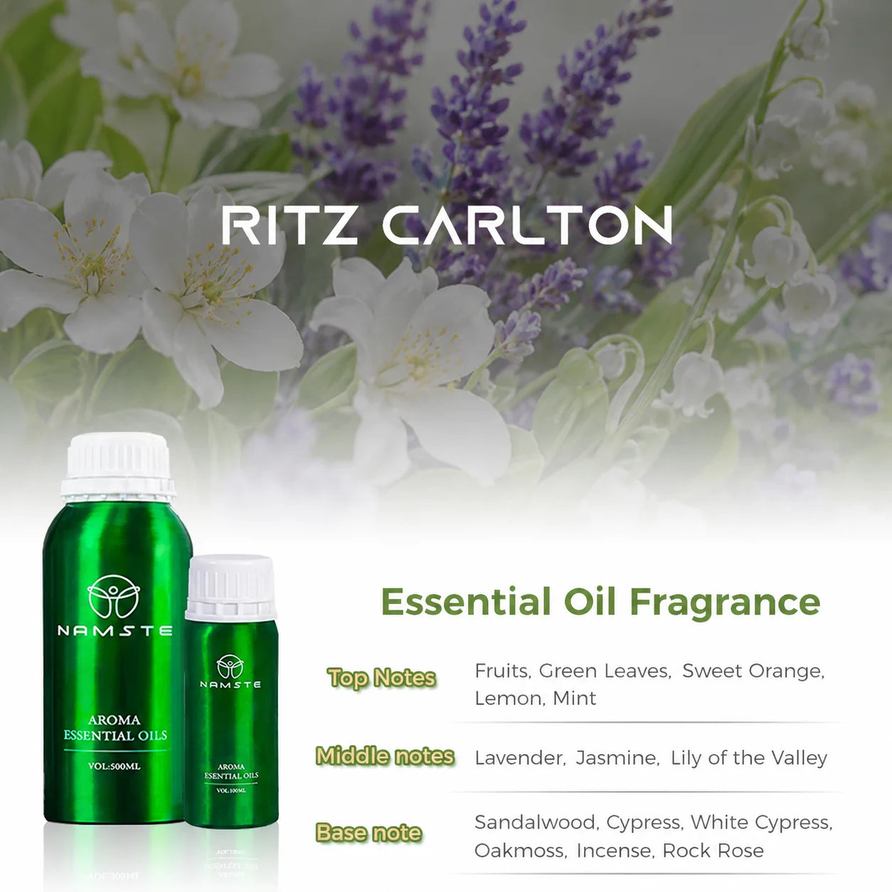 Namste Jasmine Room Fragrance Essential Oil For Home And Office