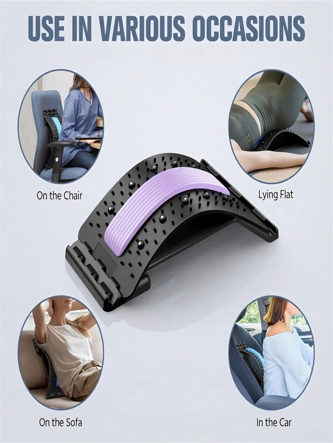 Back Relaxer Waist Stretcher And Cervical Back Stretch Tool