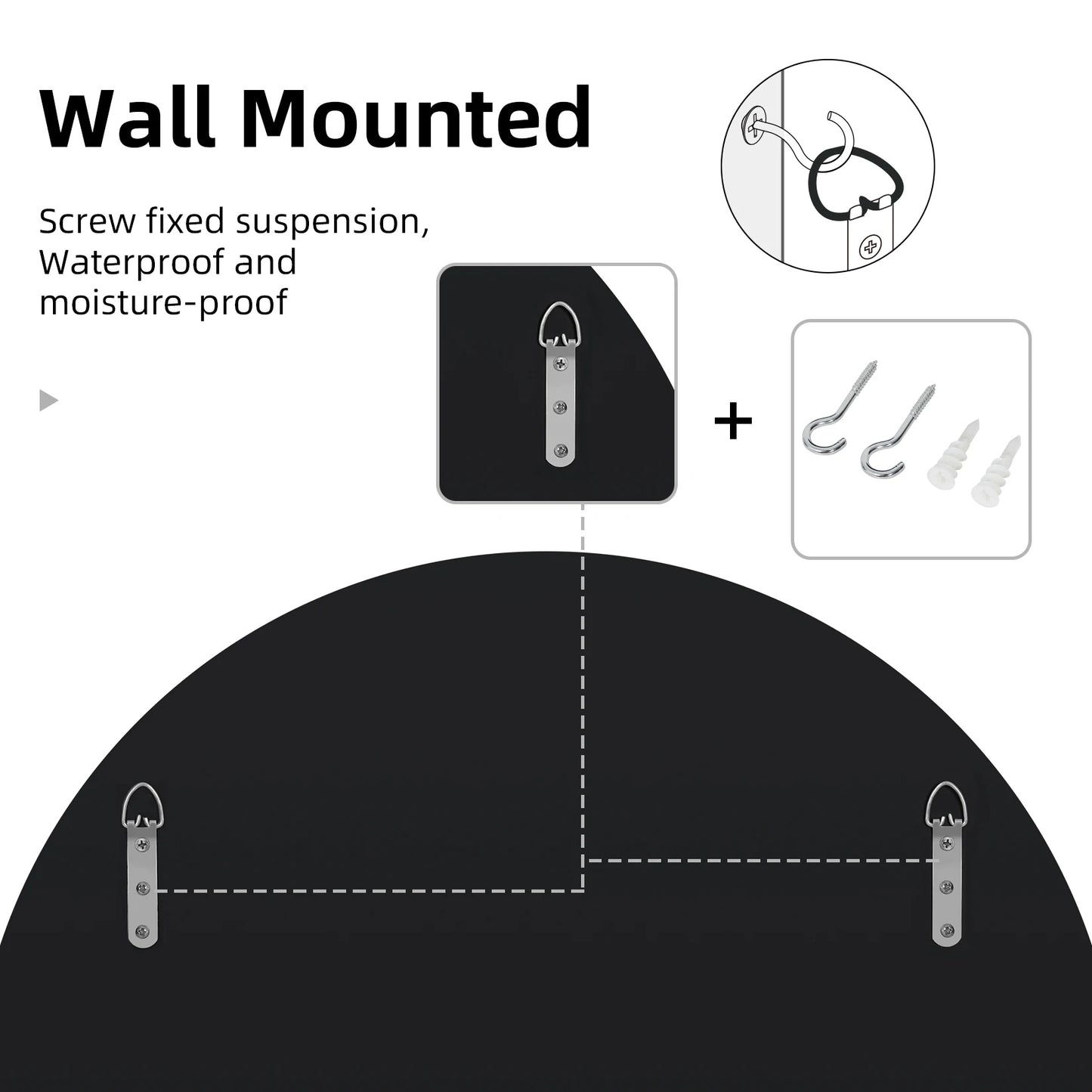 Round Starburst Wall Mirror Tawny Accent For Bathroom Living Room