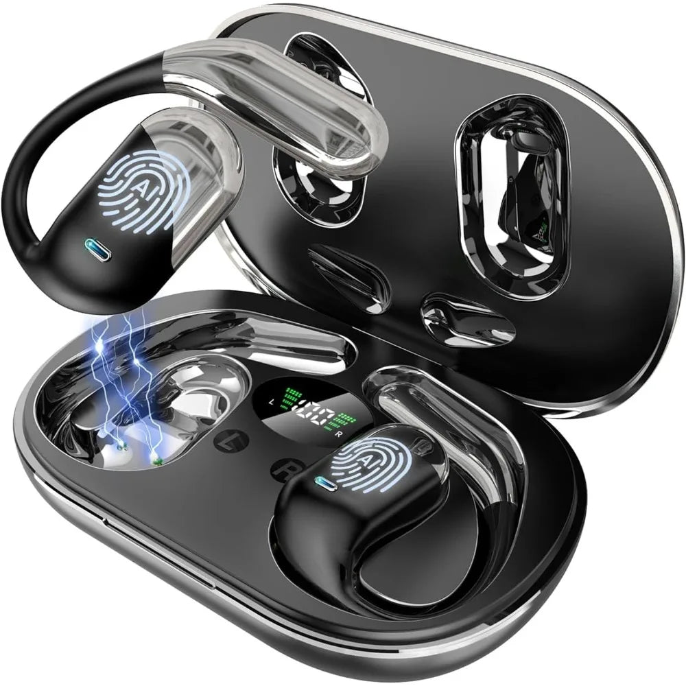 Real Time AI Language Translator Earbuds With Active Noise Cancellation