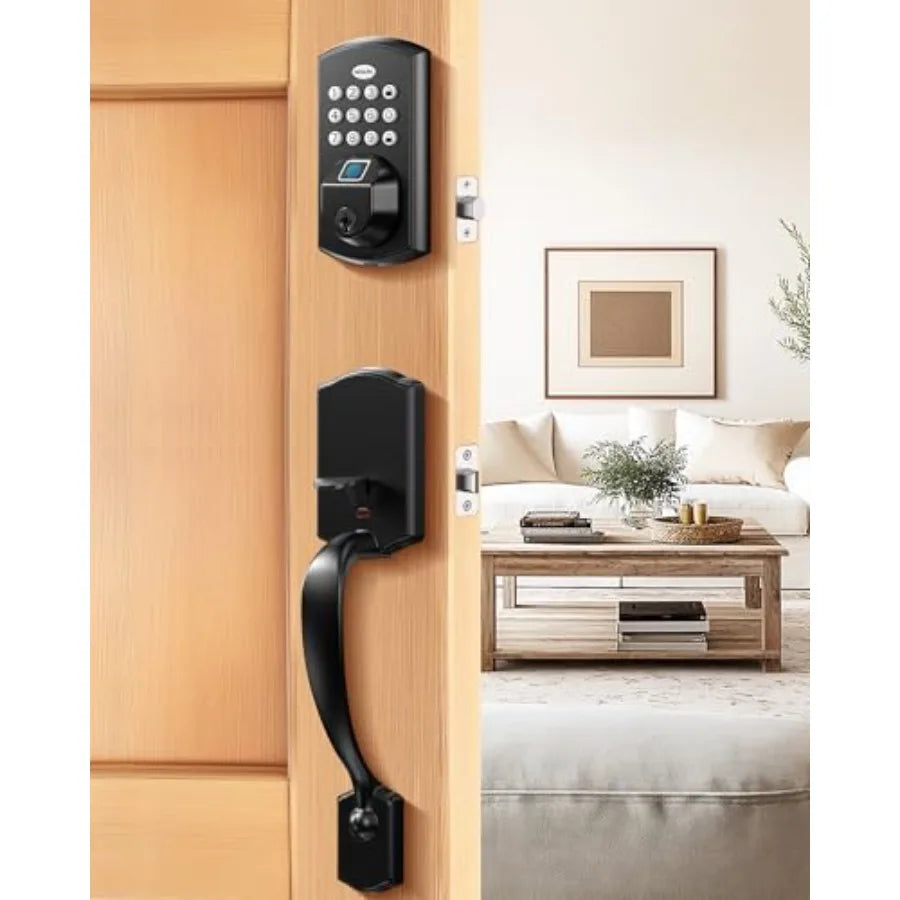 A100F Electronic Keypad Door Lock Set With Keyless Entry