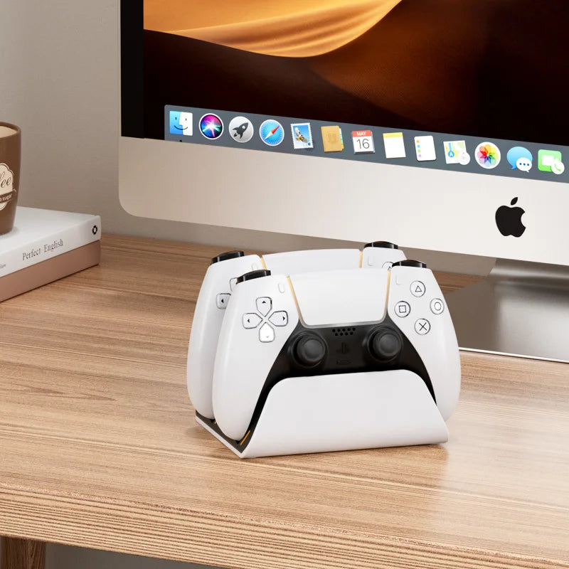 bibuks Dual Fast Charging Dock for PS5 Wireless Controllers