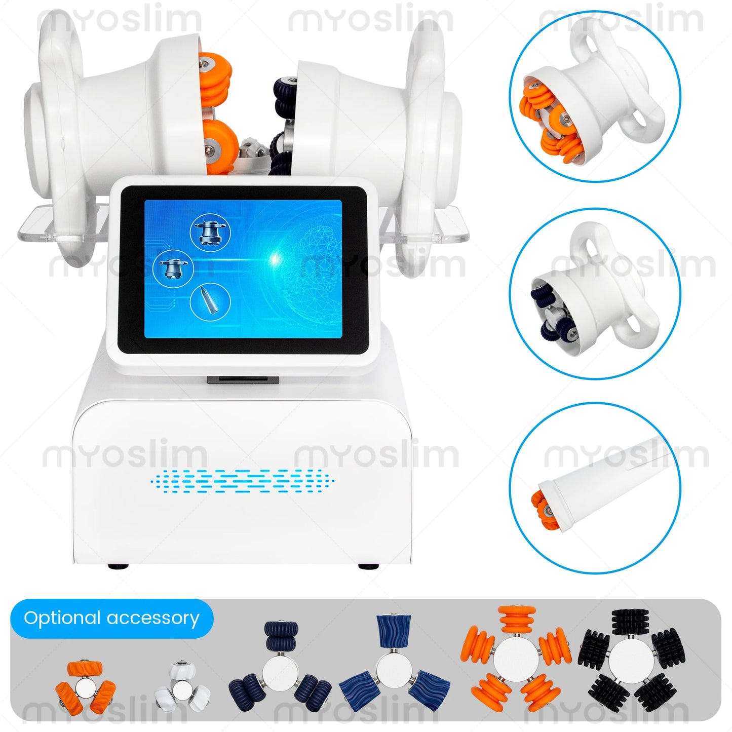 Portable Desktop Inner Ball Roller Massage Machine For Cellulite Reduction