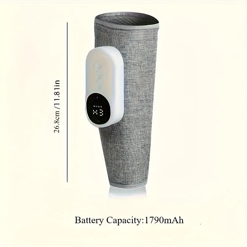 Rechargeable Cordless Leg Massager With Kneading Compression And Vibration