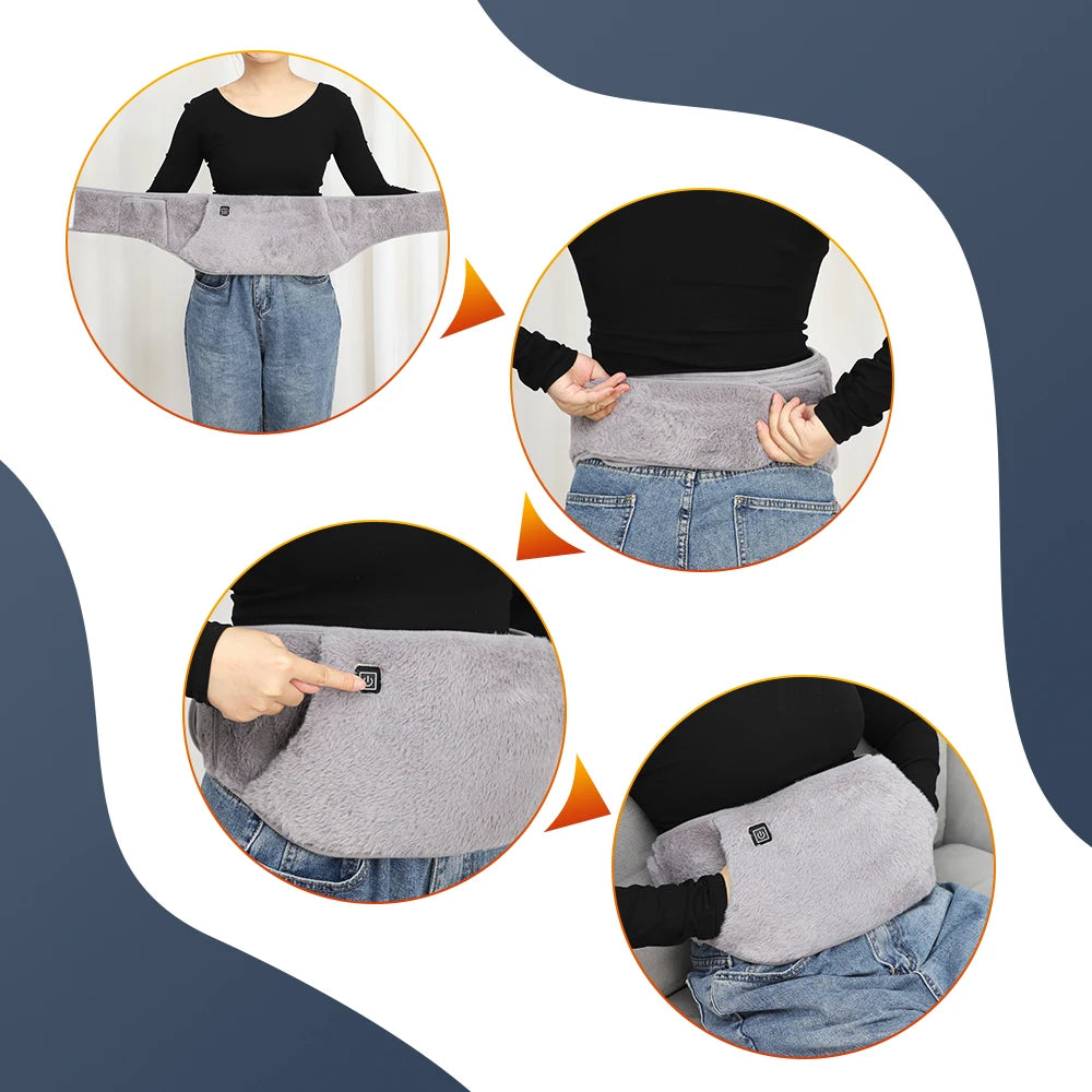 Electric Graphene Heating Pad For Abdominal And Waist Warmth