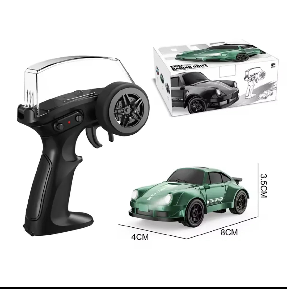 RC 911 Desktop Drift Car Mini RC Proportional Drift Vehicle
