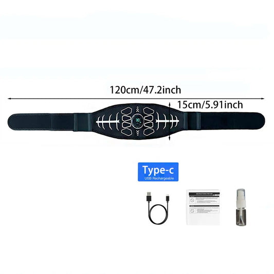 EMS Muscle Stimulator Abs Trainer Belt For Abdominal Toning
