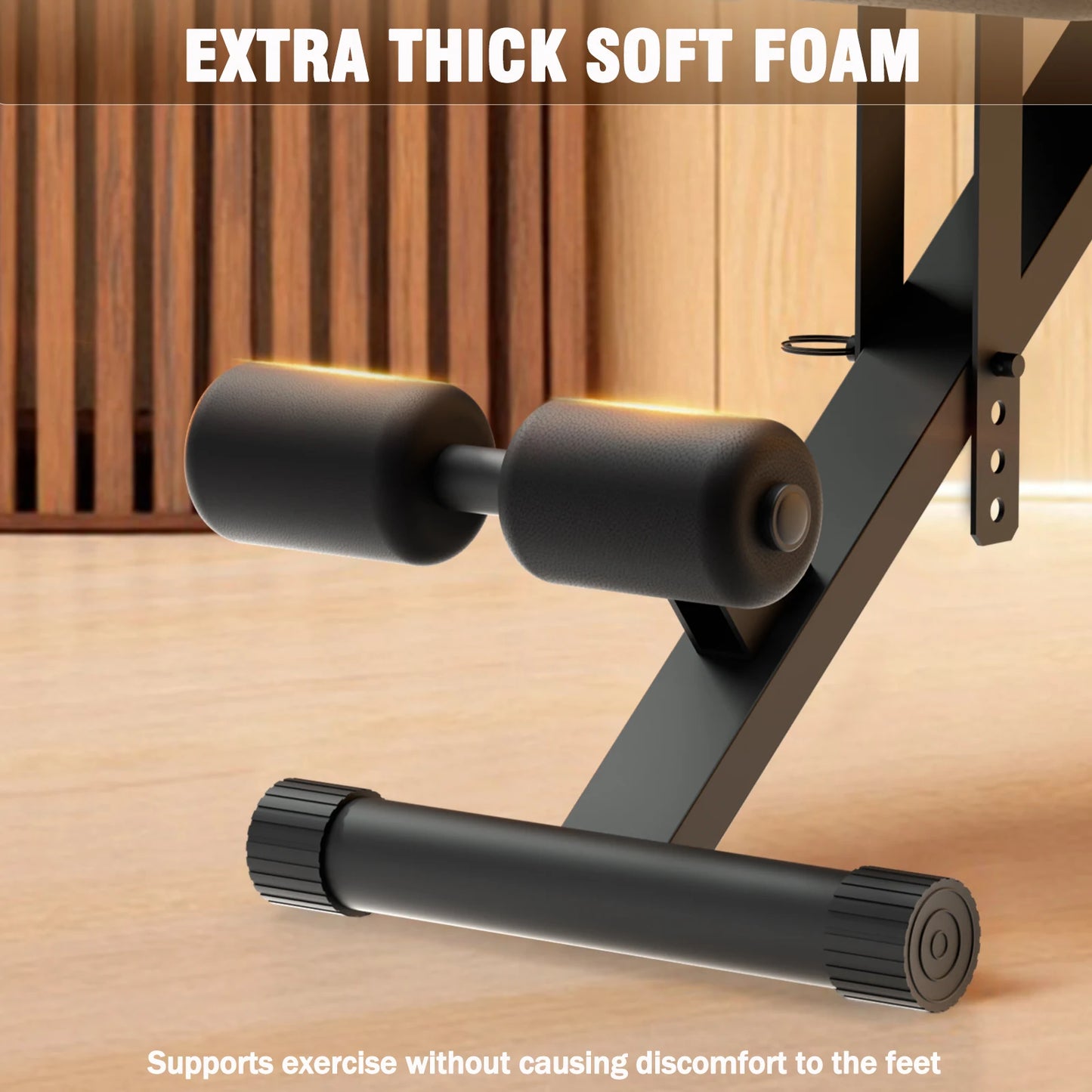 Multifunction Weight Bench For Full Body Workout Adjustable Foldable 1000Lb