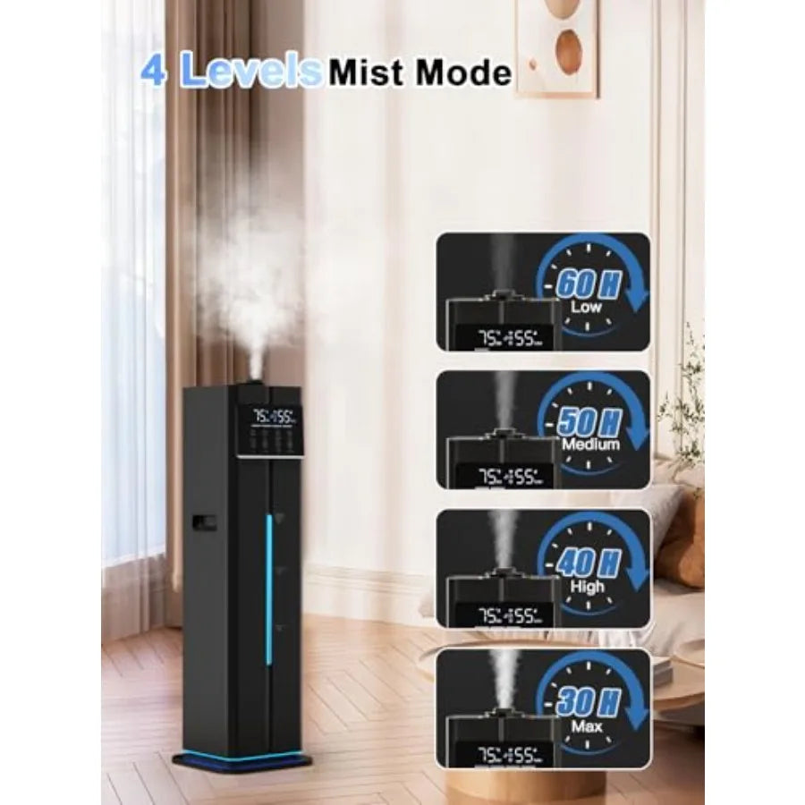 Smart Cool Mist Humidifier With App Control For Large Rooms