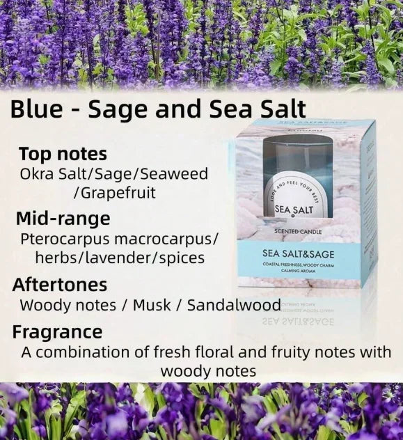 Long-Lasting Aromatherapy Candles In Smokeless Glass Jars