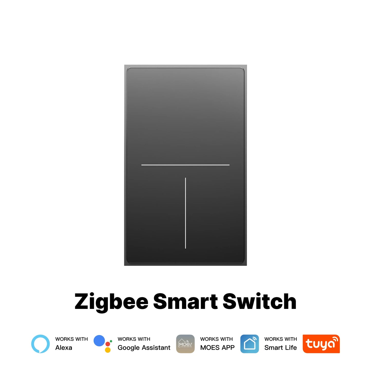 MOES ZigBee Star Feather Smart Touch Switch US Neutral Required