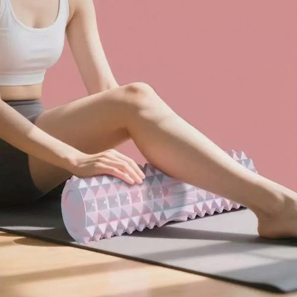 Three Piece Massage Set With Massage Ball And Foam Roller