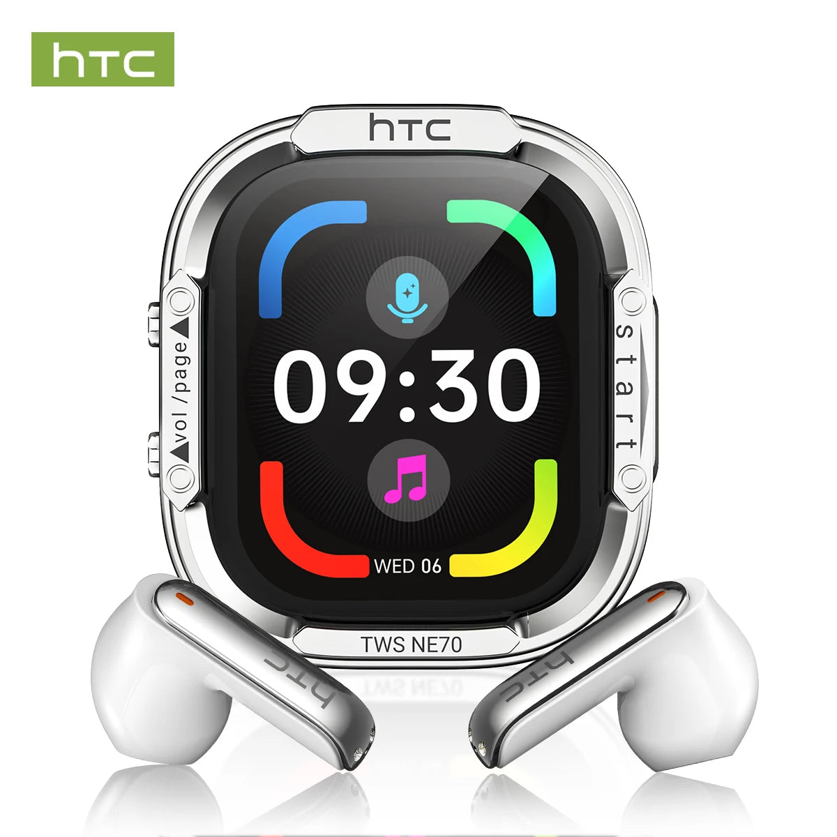 HTC NE70 Wireless Bluetooth Earphones With AI Translator Feature