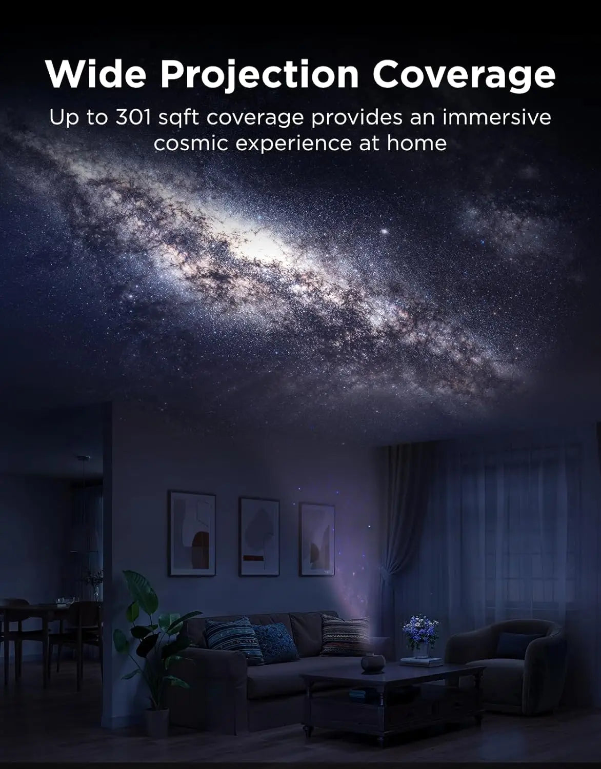 Govee Galaxy Light Star Projector 2 Pro 4MP HD Lens