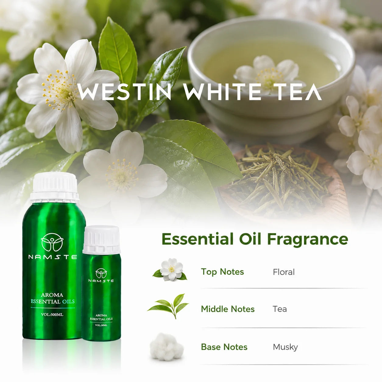 Namste Jasmine Room Fragrance Essential Oil For Home And Office