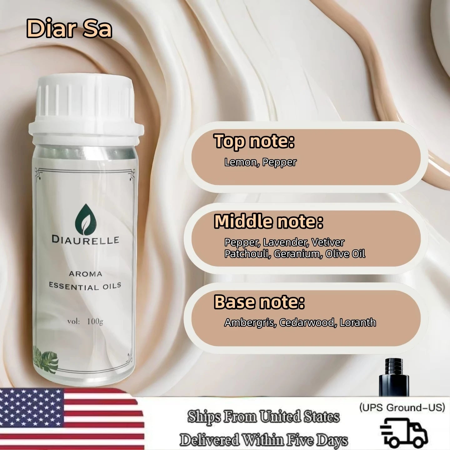 Santal 33 Essential Oil 100ml Pure Plant Extract For Aroma Diffuser
